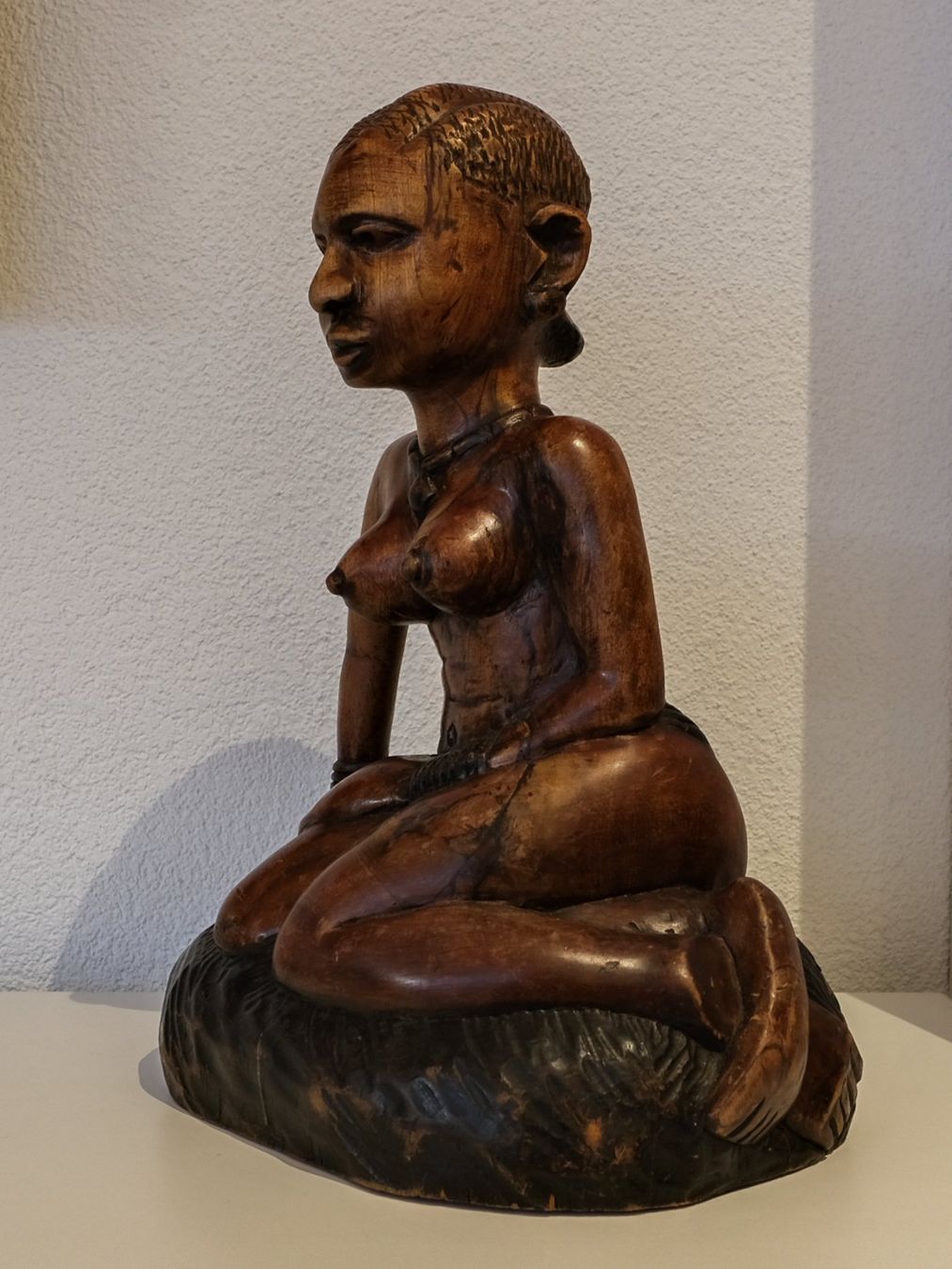Skulpturen & Statuen: Afrikanische Schnitzerei - Ebenholz - Skulptur - Büste – Gebraucht aus Heiden von mats10 4