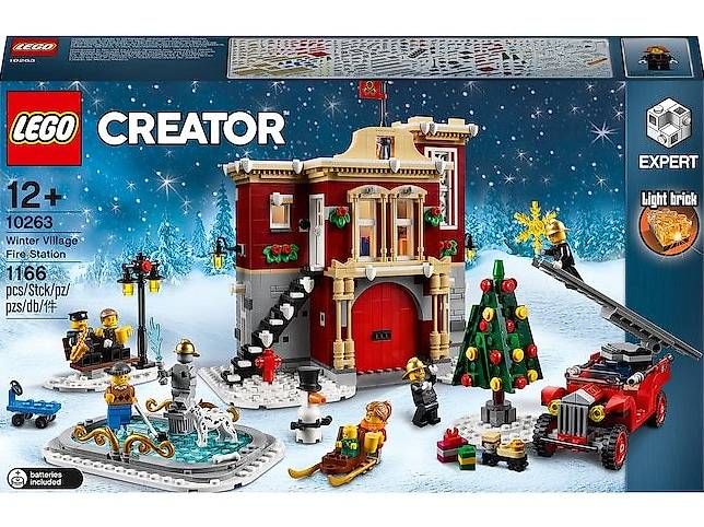 Lego Kit di costruzioni: LEGO Creator 10263 La caserne des pompiers – Nuovo e nell'imballaggio originale da Pompaples venduto da minifigureCH