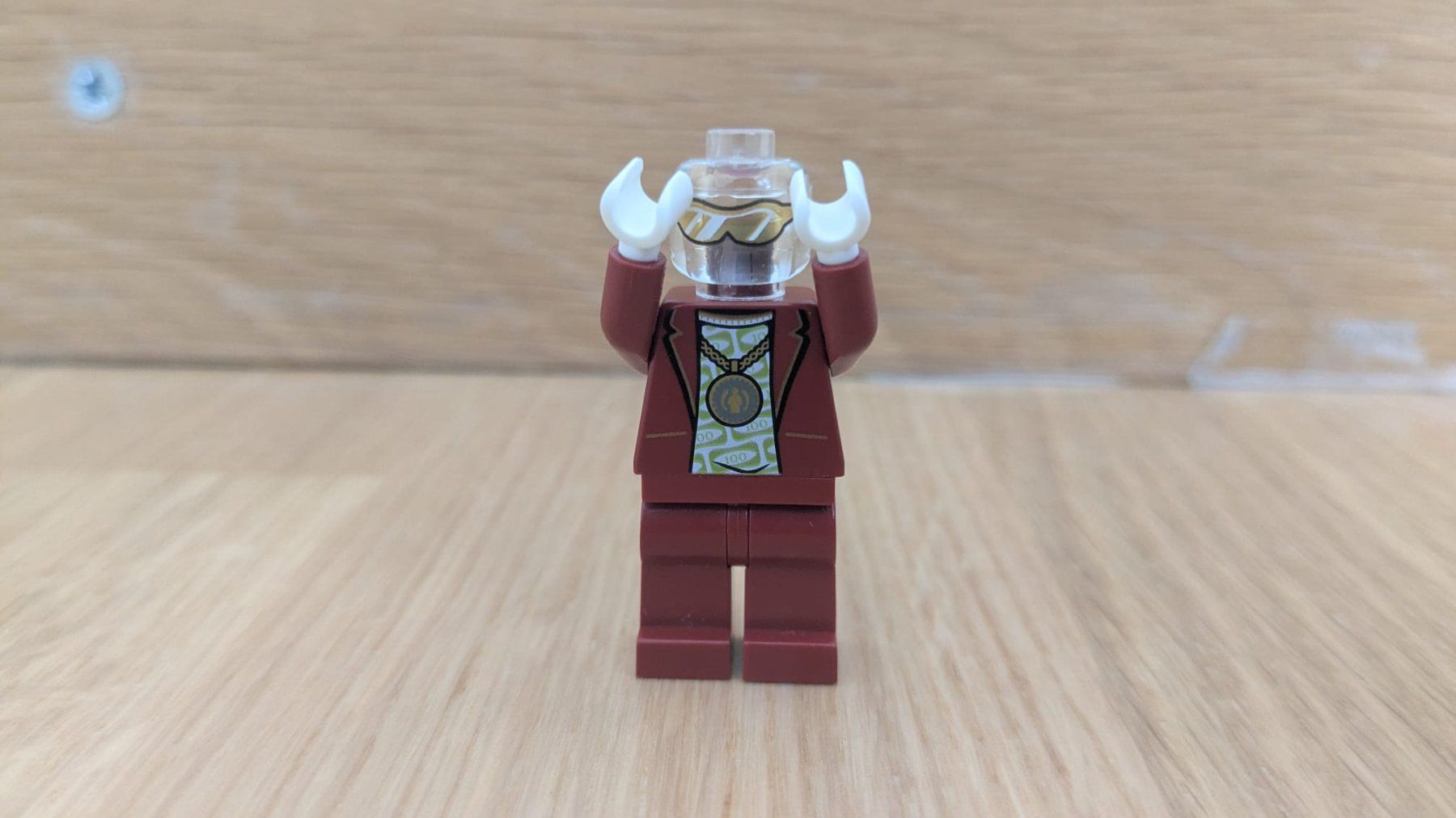 Lego Giocattoli: Lego Ninjago - njo0907  Mr Pale – Usato da Hergiswil NW venduto da ToysandMore 2
