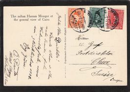 Cairo - Chur an den Postdirektor , 16.12.1931