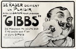 Gibbs Schönheitsprodukte - Alte Werbung / Publicité 1910