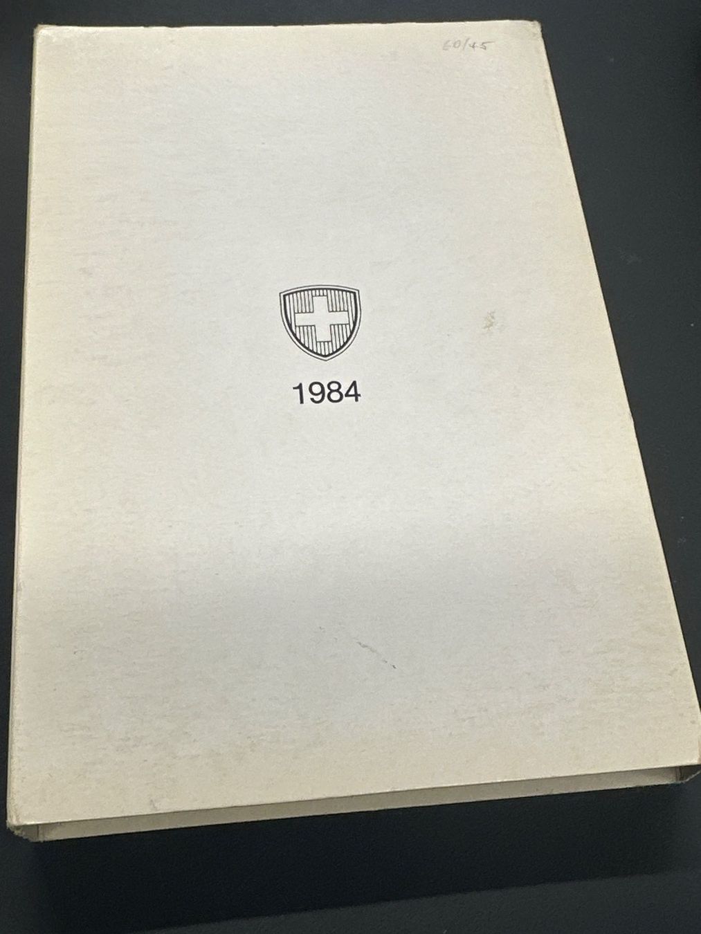 Alle Münzen: Schweizer Münzsatz 1984 PP mit Kartonhülle – Neu und originalverpackt aus Herisau von herau 6