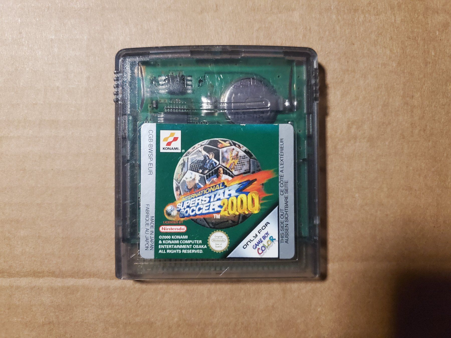 Nintendo Giochi: International Superstar Soccer 2000 GameBoy Color – Usato da Sion venduto da Audrey2780