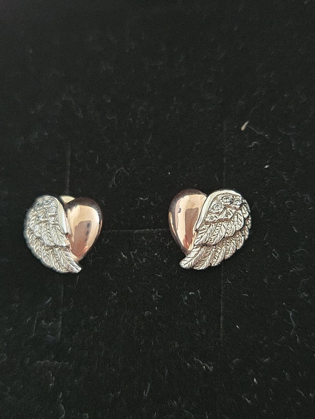 Boucles d'oreille: Engelsrufer Ohrstecker Herz Flügel Silber – D'occasion à Bern par Sabulise 1