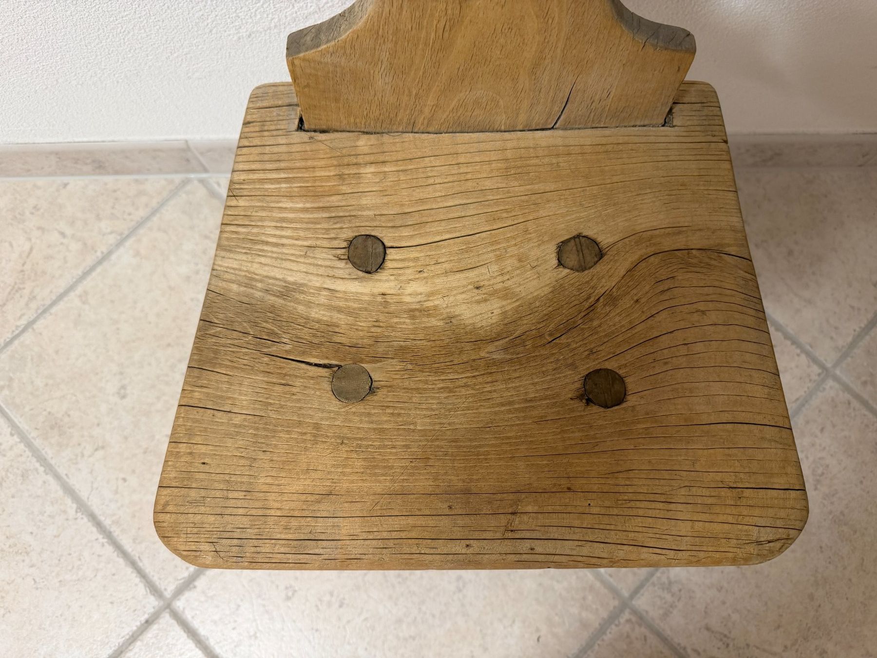 Sedie: Antiker Holzstuhl, Stabelle – Usato da Jenaz venduto da Sandrobordoli 3