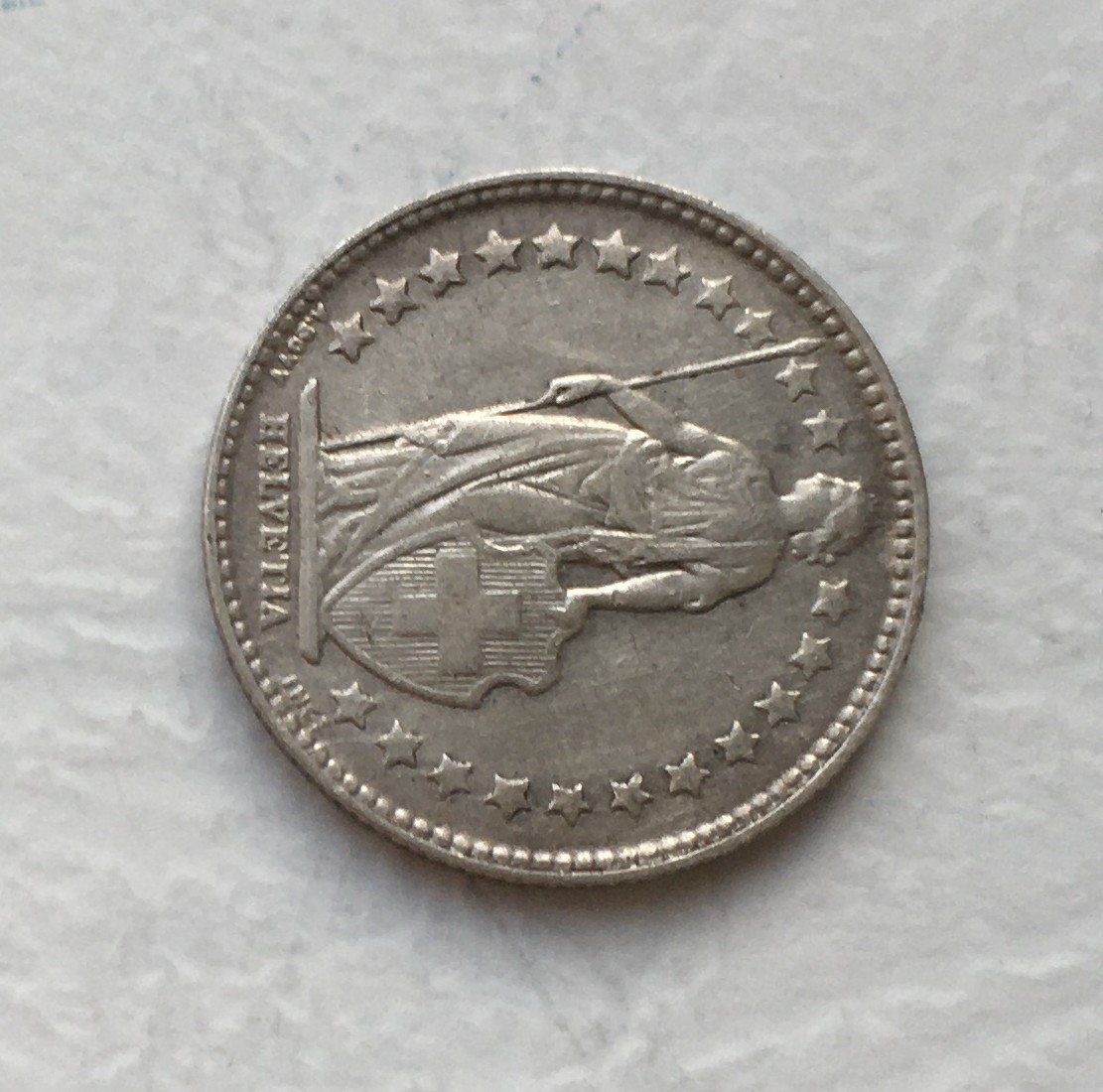 Tutti le monete: 1907 50 Rappen vz+ – Usato da Kirchberg SG venduto da Zenhad69 2