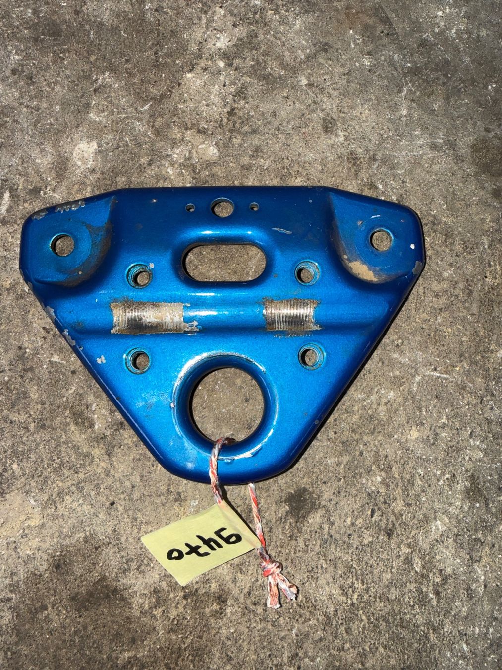Puch Parti ricambio per ciclomotori: Puch Maxi/X30 Gabelbrücke Blau – Usato da Fahrni b. Thun venduto da berger_tuning34
