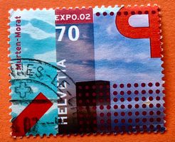Nr.1042 Arteplage Murten Sondermarken GESTEMPELT 2002   