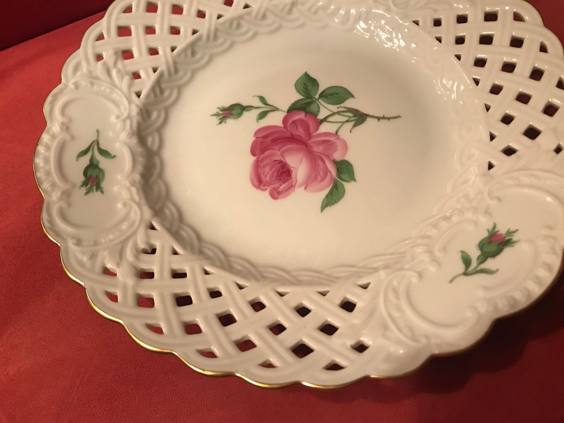 Piatti: Meissen Anbietteller 21 cm – Usato da Herbriggen venduto da Sehrazade 1