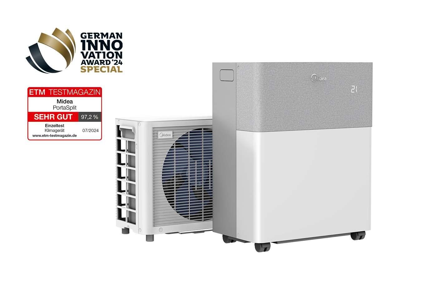 Midea Klimageräte: Midea Porta Split Air Conditioner / Klima Portasplit – Neu und originalverpackt aus Zürich von oldthings