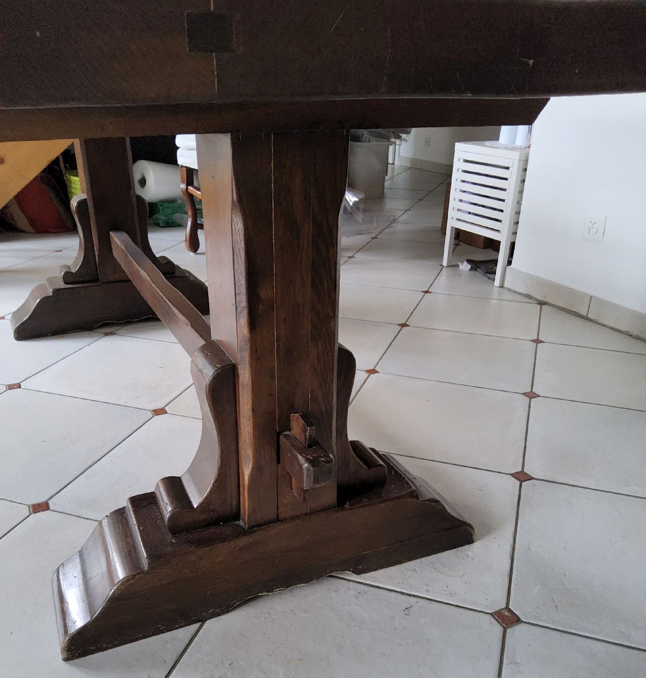 Tische: table en bois massif – Gebraucht aus Céligny von mon_h2ks