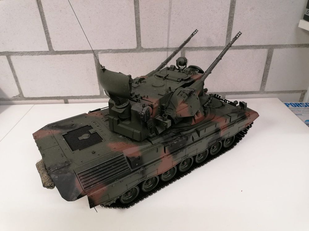 MASTER FIGHTER 1/48 MILITAIRE CHAR TANK FLAKPANZER 38 GEPARD Normandie 44 48570
