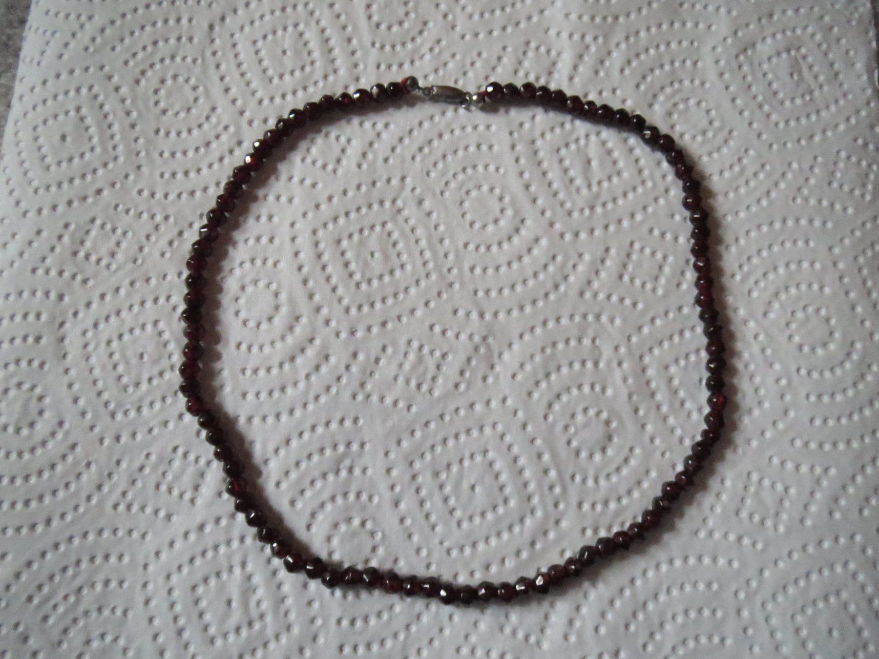 Ketten: schöne Damen Hals Kette Granat – Gebraucht aus Kiental von Anna8702 1