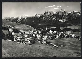 Fetan /Unterengadin, Ortsansicht gegen L