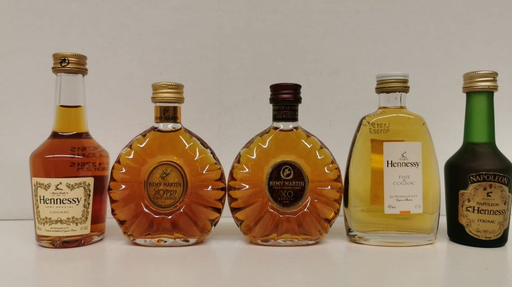 Cognac Miniaturen Rémy Martin, Hennessy etc. (Neu (gemäss Beschreibung ...
