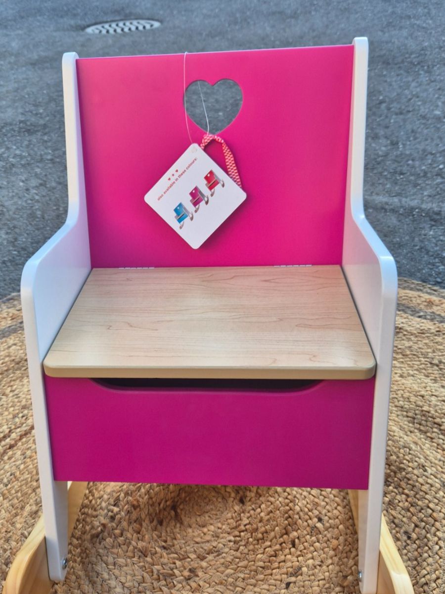 Poltrone: Chaise à bascule enfant rose NEUVE – Usato da Fully venduto da tameab 1