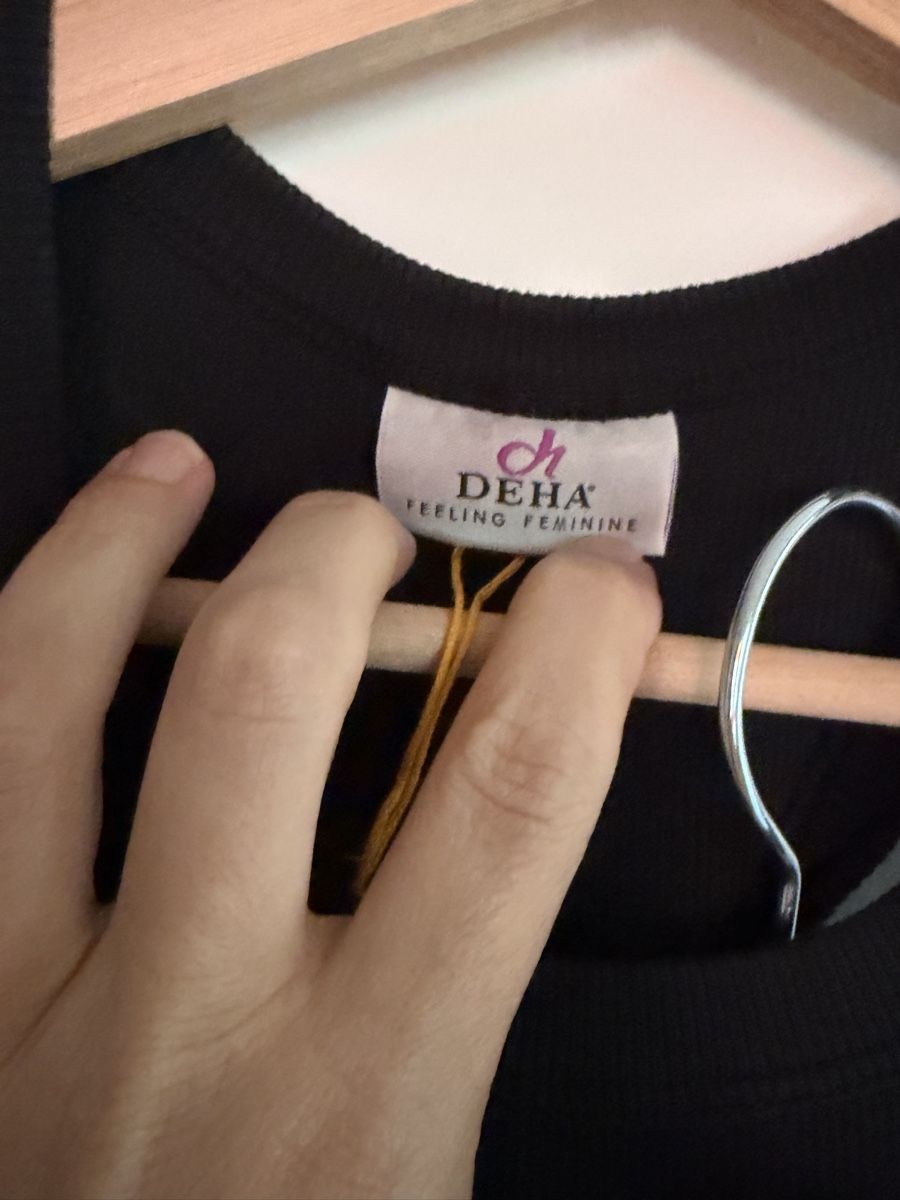 Vestiti: Deha cotton stretch Dress, Black, – Nuovo (secondo la descrizione) da Genève venduto da jud_xrl8 2