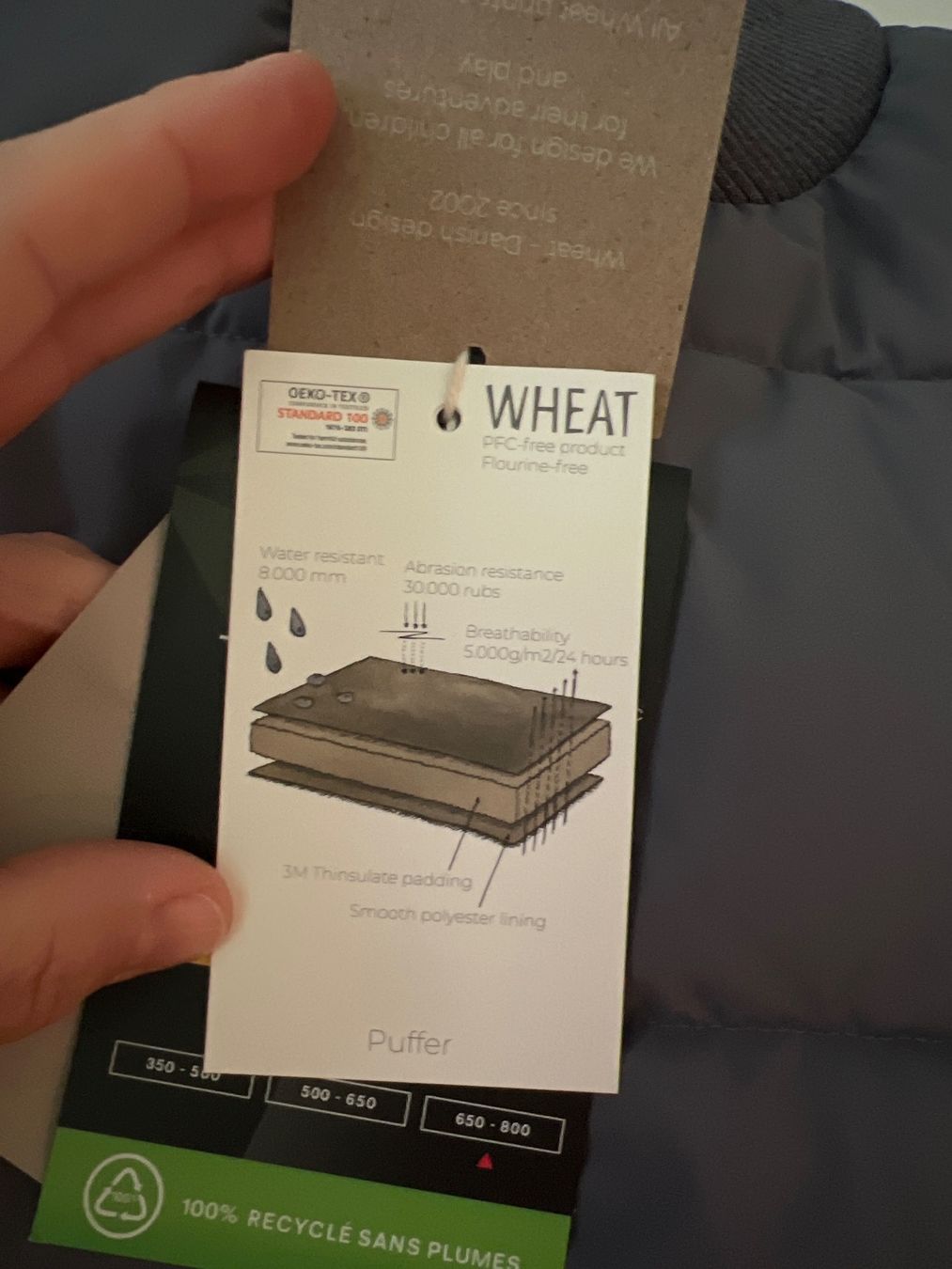 Wheat Giacche & Cappotti: Wheat Winterjacke 128 neu – Nuovo (secondo la descrizione) da Spiez venduto da Vemai 6