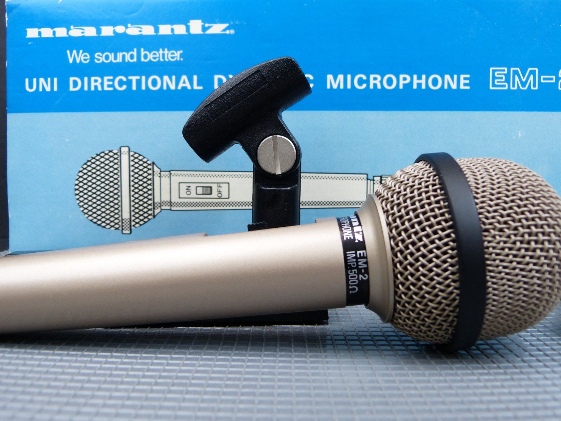 Marantz Mikrofone: Mikrofon Marantz EM-2 Uni Directional Dynamic Microphone – Gebraucht aus Rheineck von mur.man 3