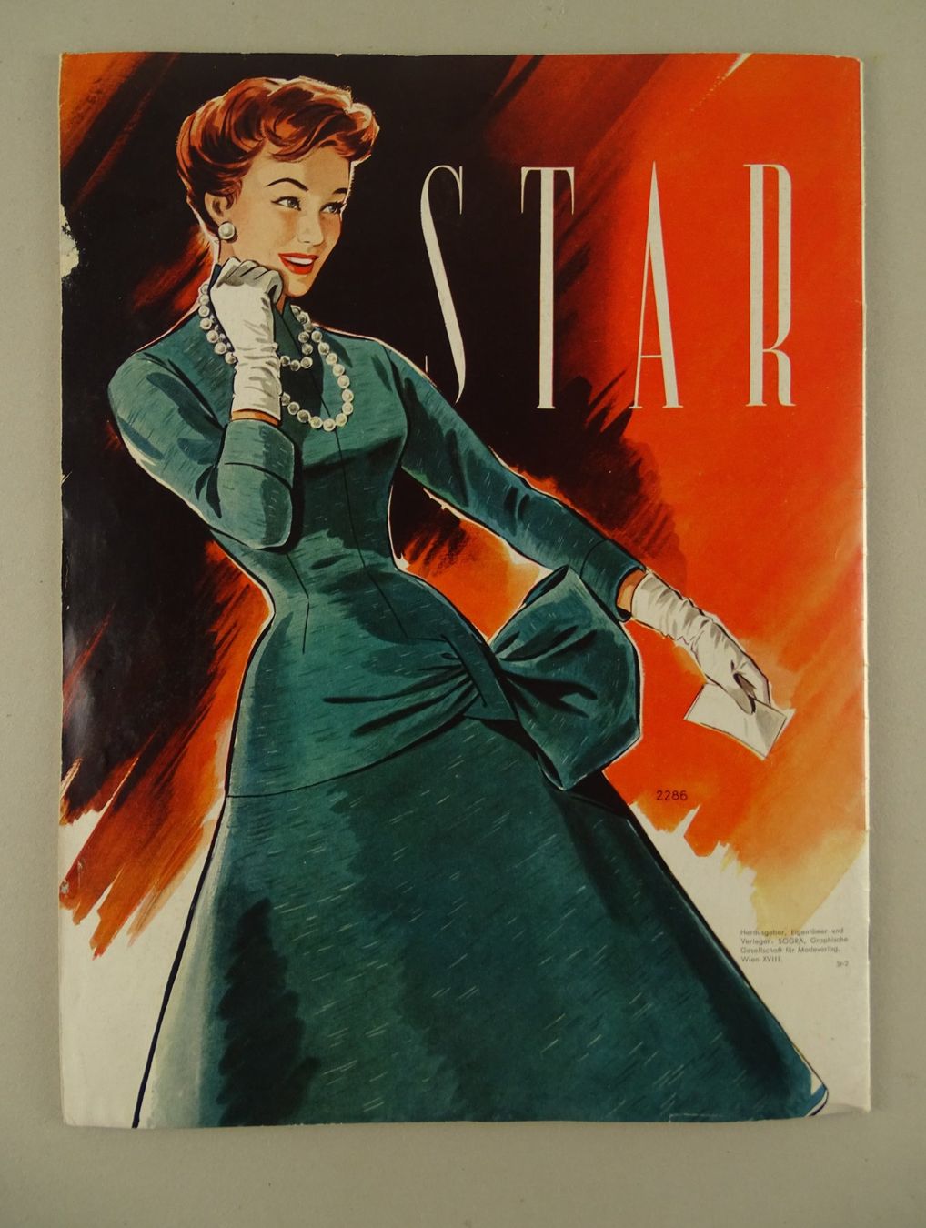 Livres: MODE, MODEZEITSCHRIFT STAR WINTER 1956 – D'occasion à Grüningen par Kartensammler 7