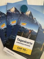 Jungfrau Region Tageskarte Gutschein neuwertig