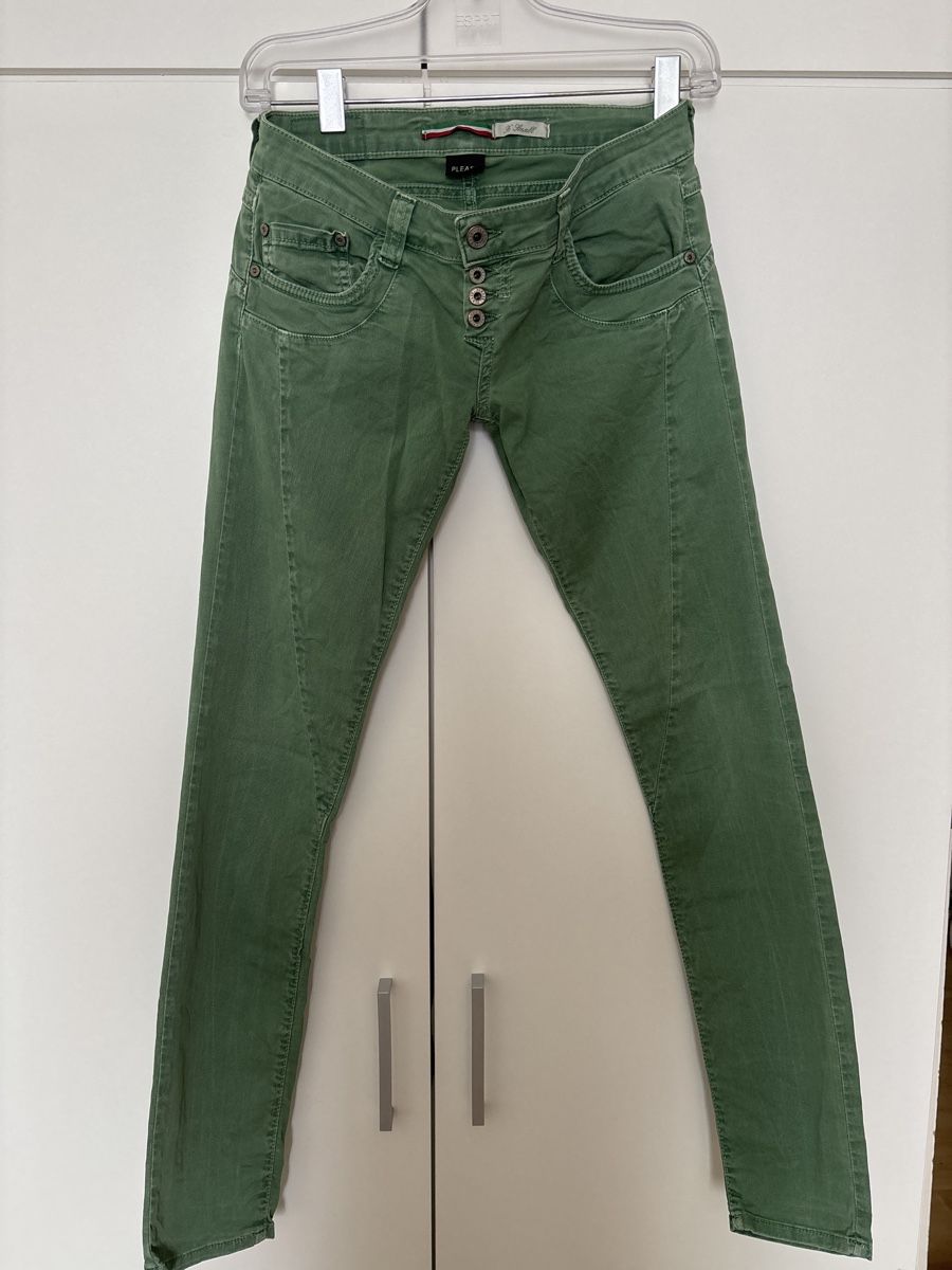 Please Jeans Jeans: Please Jeans, olivgrün, XSmall – Gebraucht aus Nebikon von Draga25
