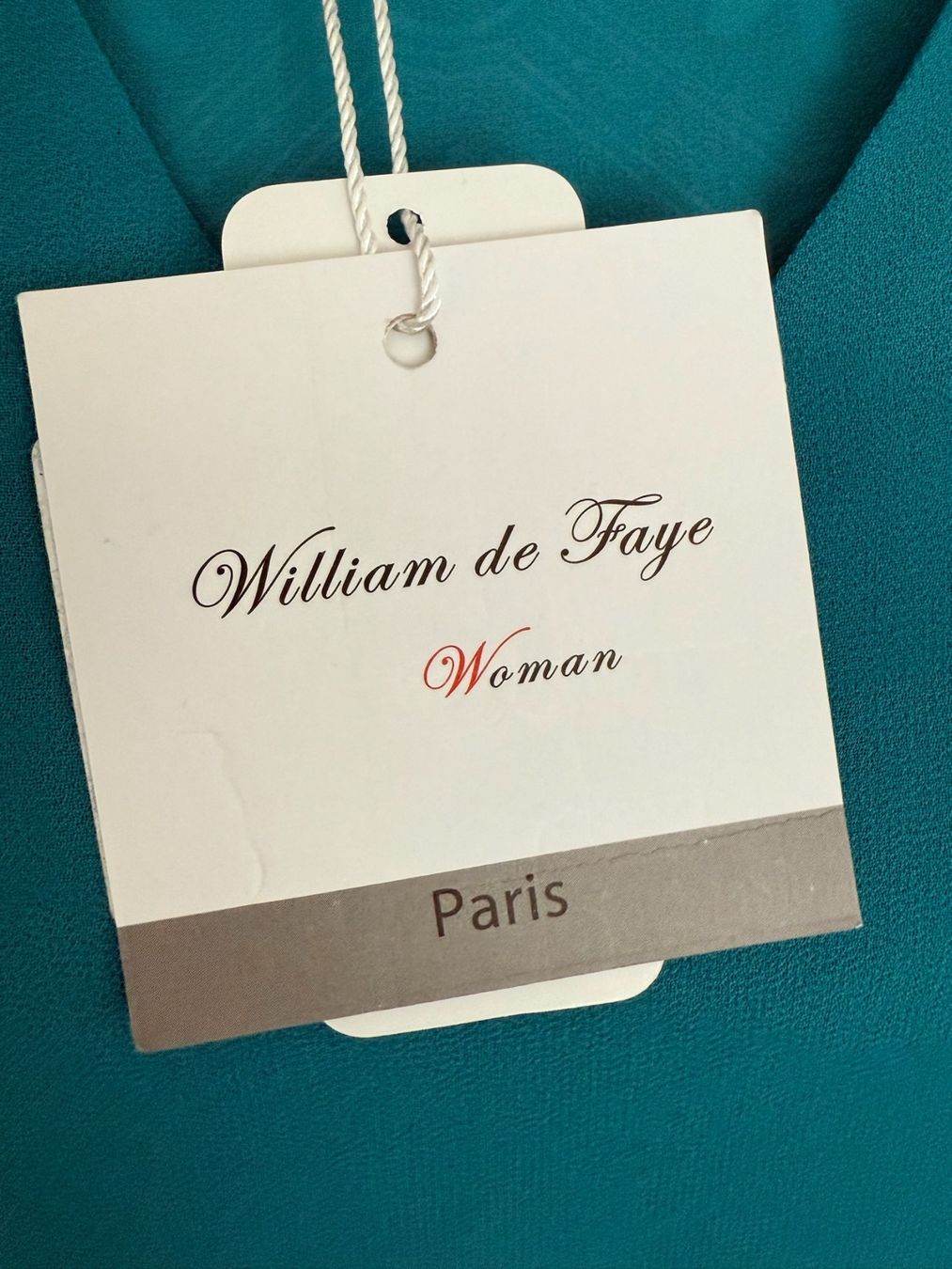 Vestiti: William de Faye - Robe - M - soie/polyester – Nuovo (secondo la descrizione) da Sion venduto da accroshoes 6