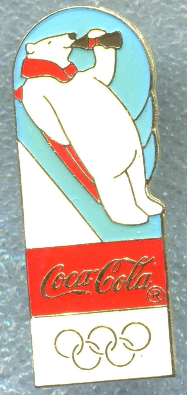Coca-Cola Plaquettes & Badges: Coca Cola Eisbär  Skeleton – D'occasion à Winterthur par Sammleroase