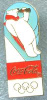 Coca Cola Eisbär  Skeleton