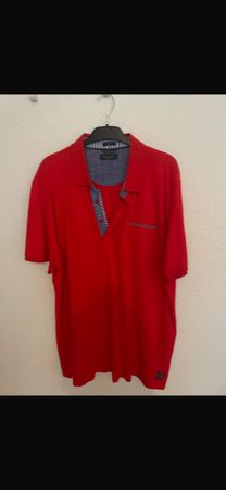 Pierre Cardin Poloshirt, Rot, Grösse 3XL - Neuwertig!
