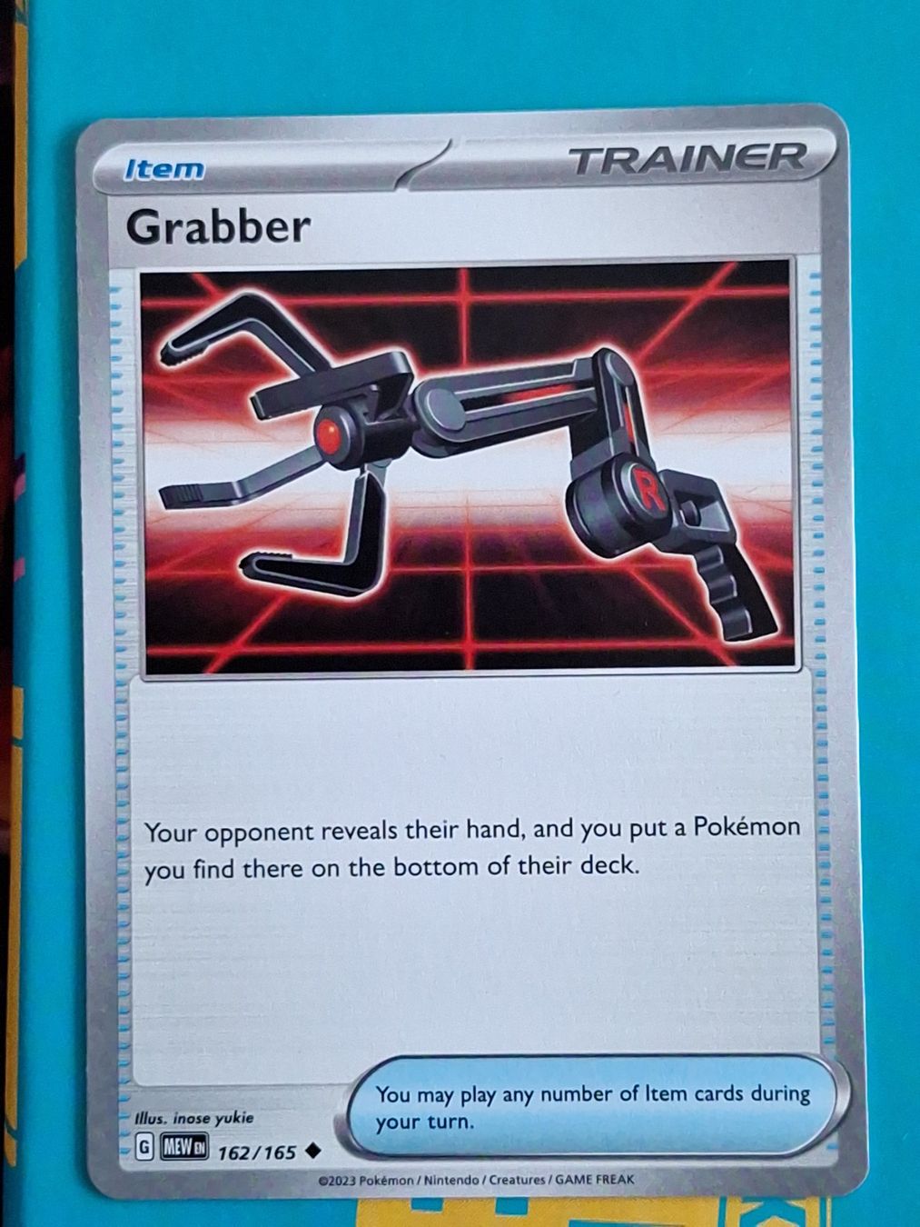 Pokémon Carte collezionabili: Grabber - Pokemon Mew 151 Englisch – Usato da Altstätten SG venduto da GGsGameshop