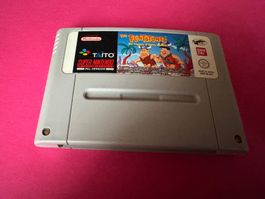 FLINTSTONES THE TREASURE OF SIERRA MADROCK SUPERNINTENDO