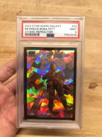 PSA 9 Atom./150 Boba Fett Topps Star Wars Chrome Galaxy 2022