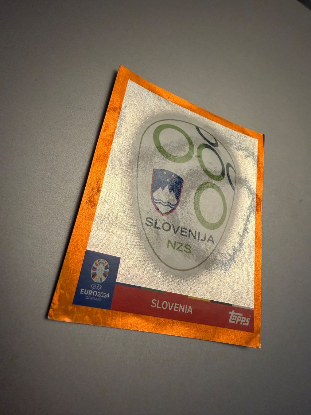 Topps Carte collezionabili: Topps Euro 2024 - SVN1 Orange – Usato da Nyon venduto da Wyvern 1