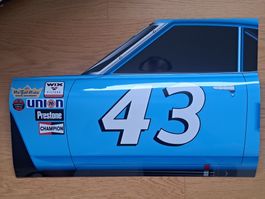 Richard Petty 43 Race Car Schild Alu Spez. Neu