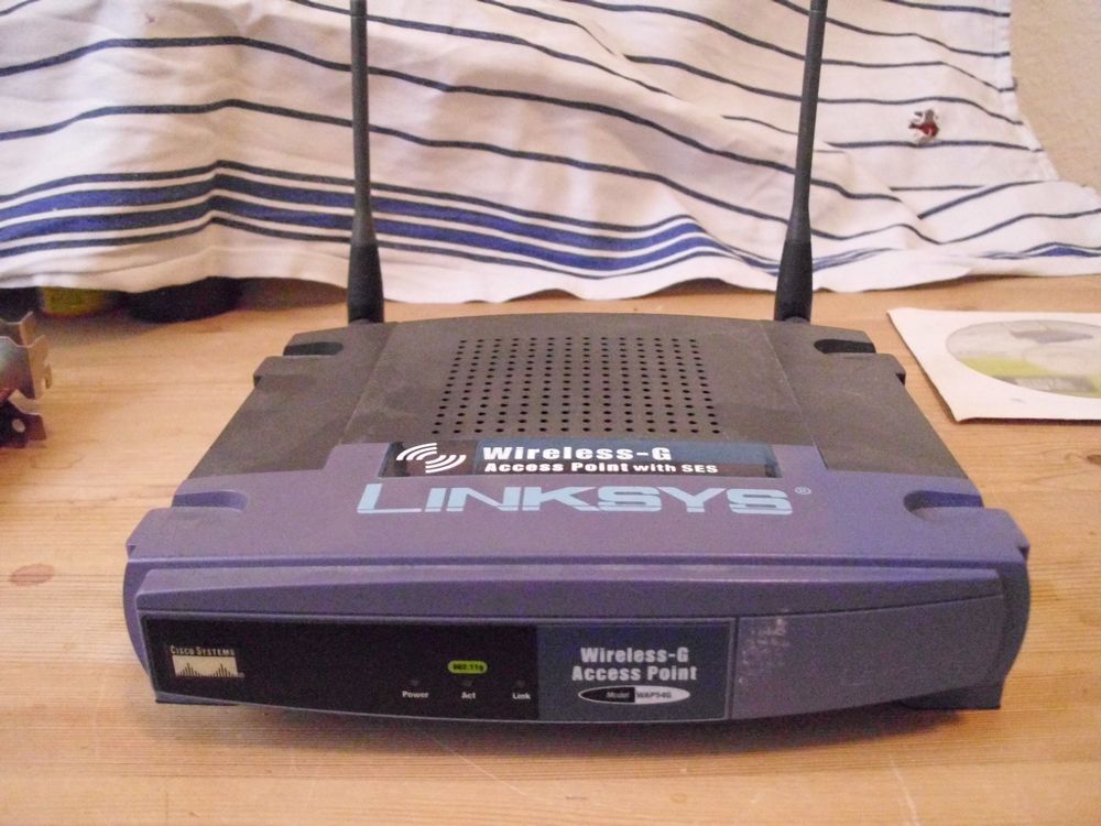 LINKSYS WirelessG Access Point mit SES 54Mbps Kaufen auf Ricardo