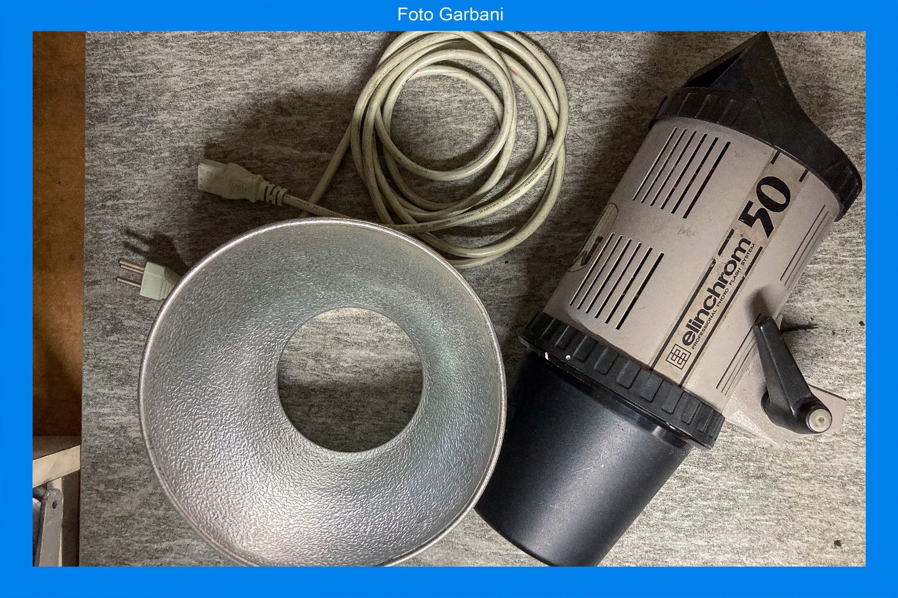 Elinchrom Flash: Elinchrom 50 lampada flash – Usato da Muralto venduto da FotoGarbani