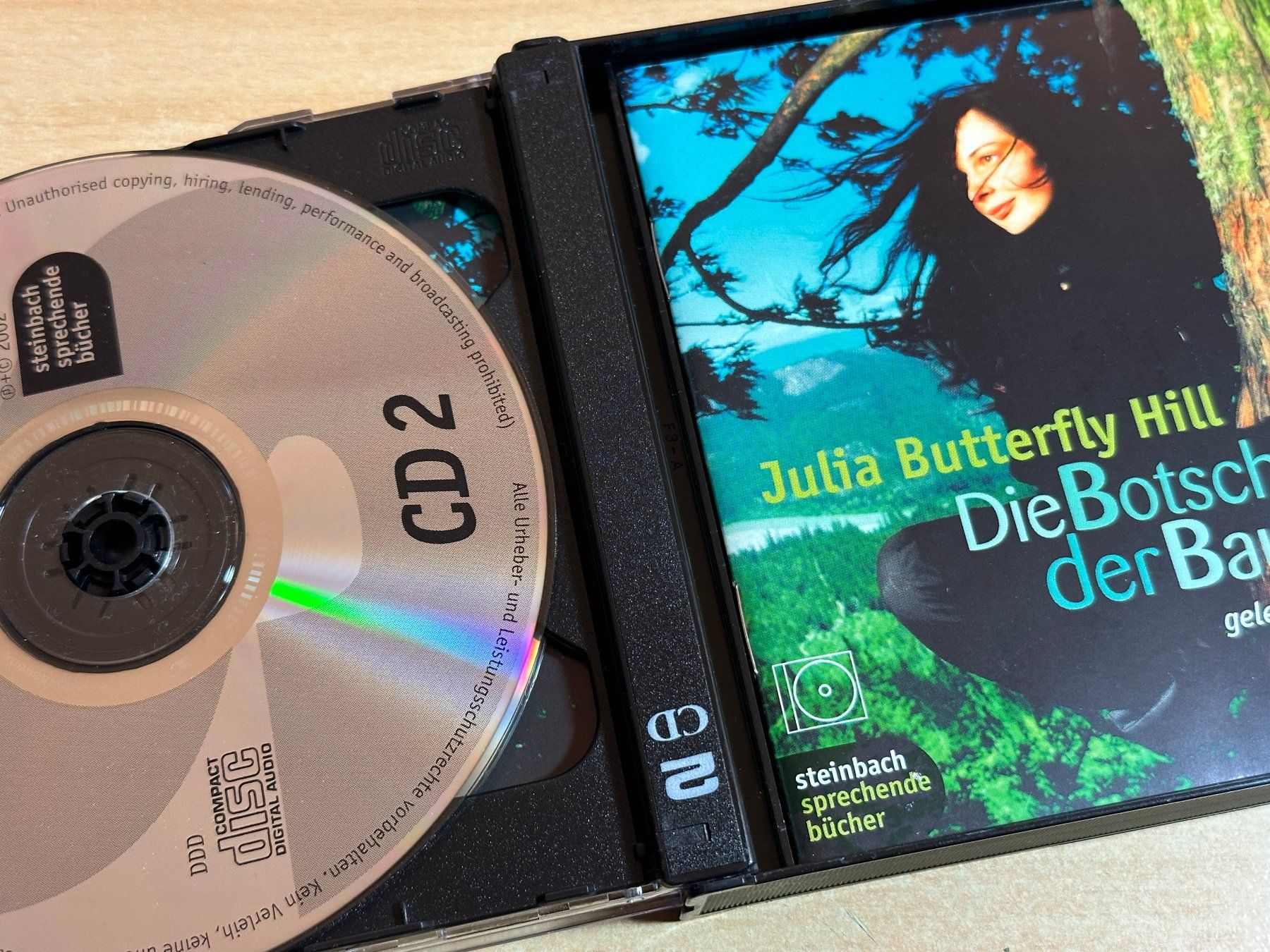 Audiolibri: Julia Butterfly Hill - Die Botschaft der Baumfrau - 6 CD – Usato da Rikon im Tösstal venduto da Alpenmutz 4