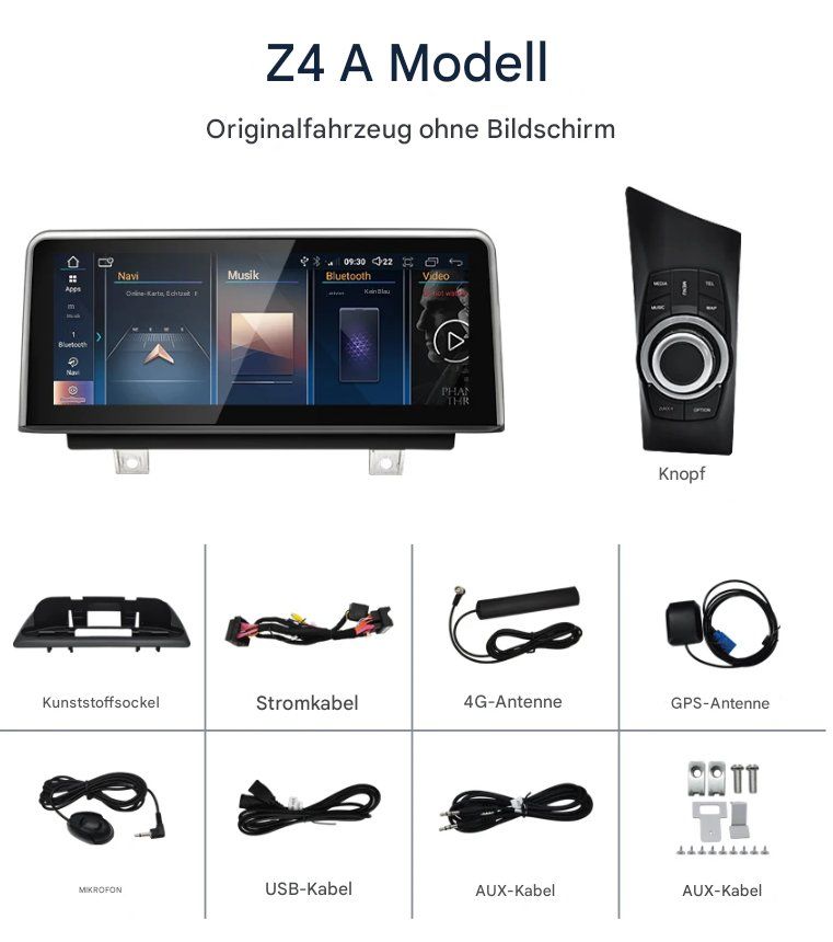 Multimediaplayer & Streamer: Upgrade BMW Z4 E85/E86/E89 Multimedia System GPS – Neu und originalverpackt aus Chur von shop.chur 8