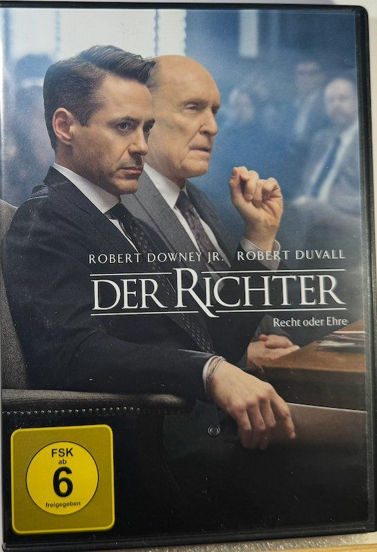 Alle DVDs: DVD DER RICHTER - RECHT ODER EHRE - ROBERT DOWNEY JR. DUVALL – Gebraucht aus Wisen von gigisna