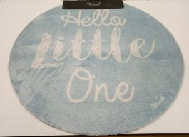 NEU Runder Teppich 100cm ø Hello little One