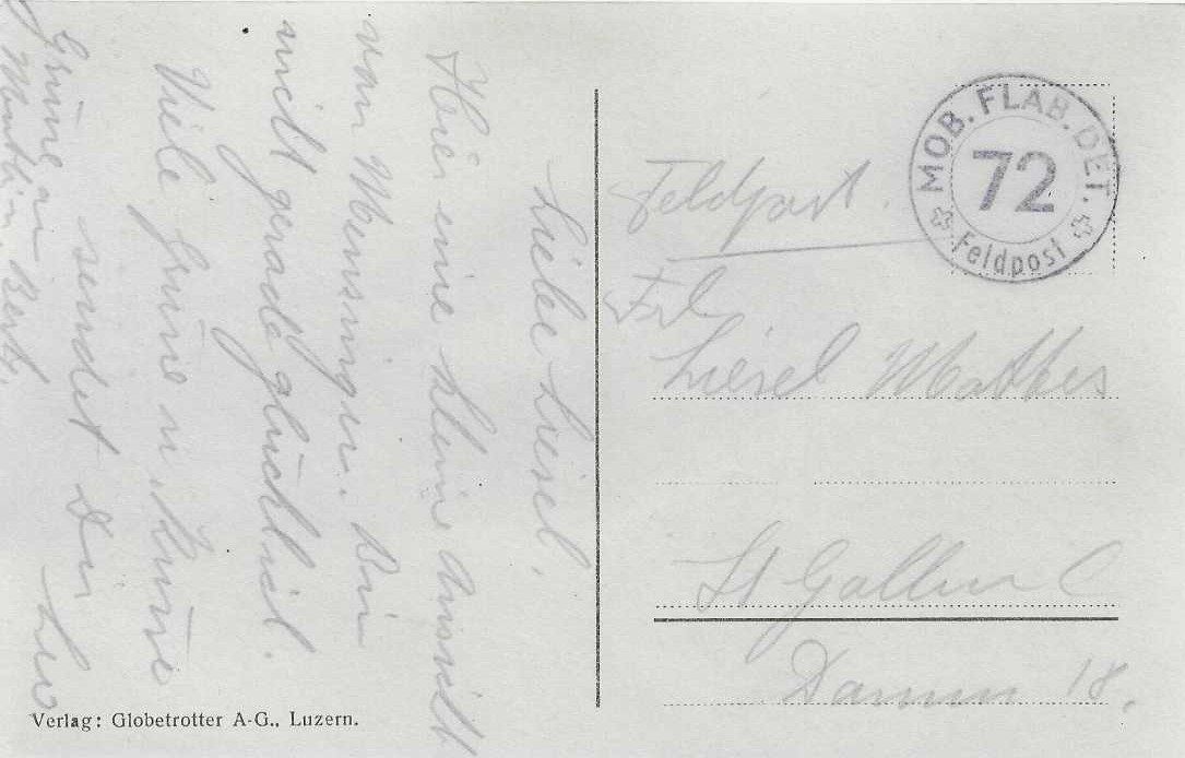 Cartes postales: AK MENZINGEN FELDPOST um 1930 OLDTIMER – D'occasion à Schlossrued par Aronliam 1