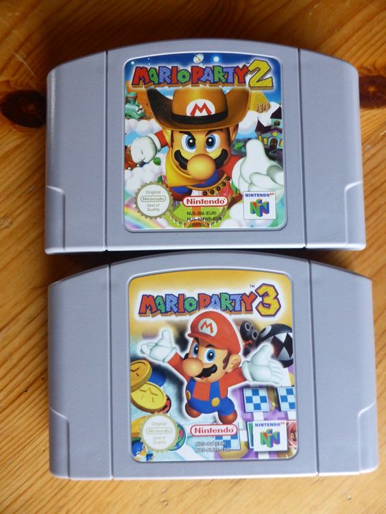 Mario Party 1, 2 & 3 Bundle Set - Nintendo 64 N64 (Gebraucht) in Thalwil für CHF 299 – mit