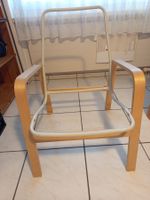 Vintage Sessel-Gestell, Holz und Metall!