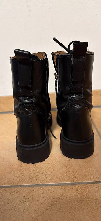 Damenschuhe: Schwarze Stiefel 36 Zara – Gebraucht aus Bremgarten AG von k438 2