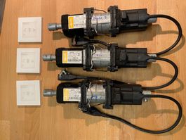 3 Somfy Rollladenmotoren J406 RTS gebraucht mit Funksender