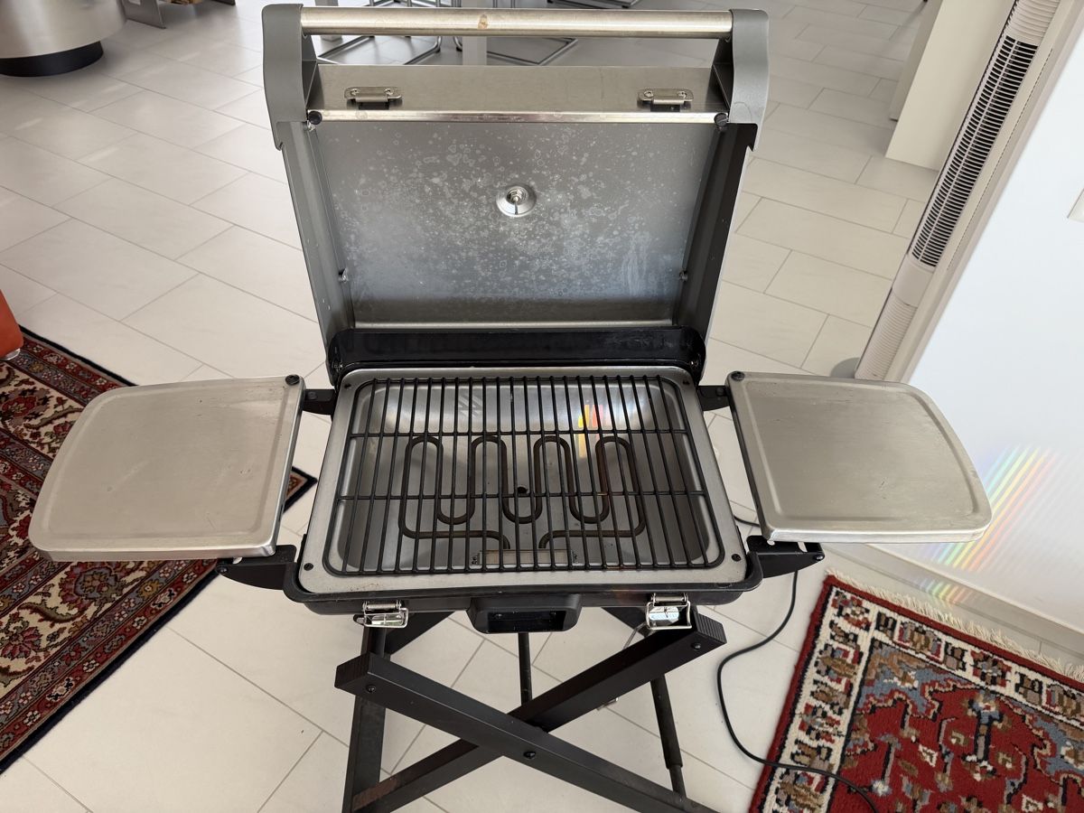 Griglie: neuwertiger Elektro-Grill von Solis  – Usato da Wettswil venduto da Onix2014 5