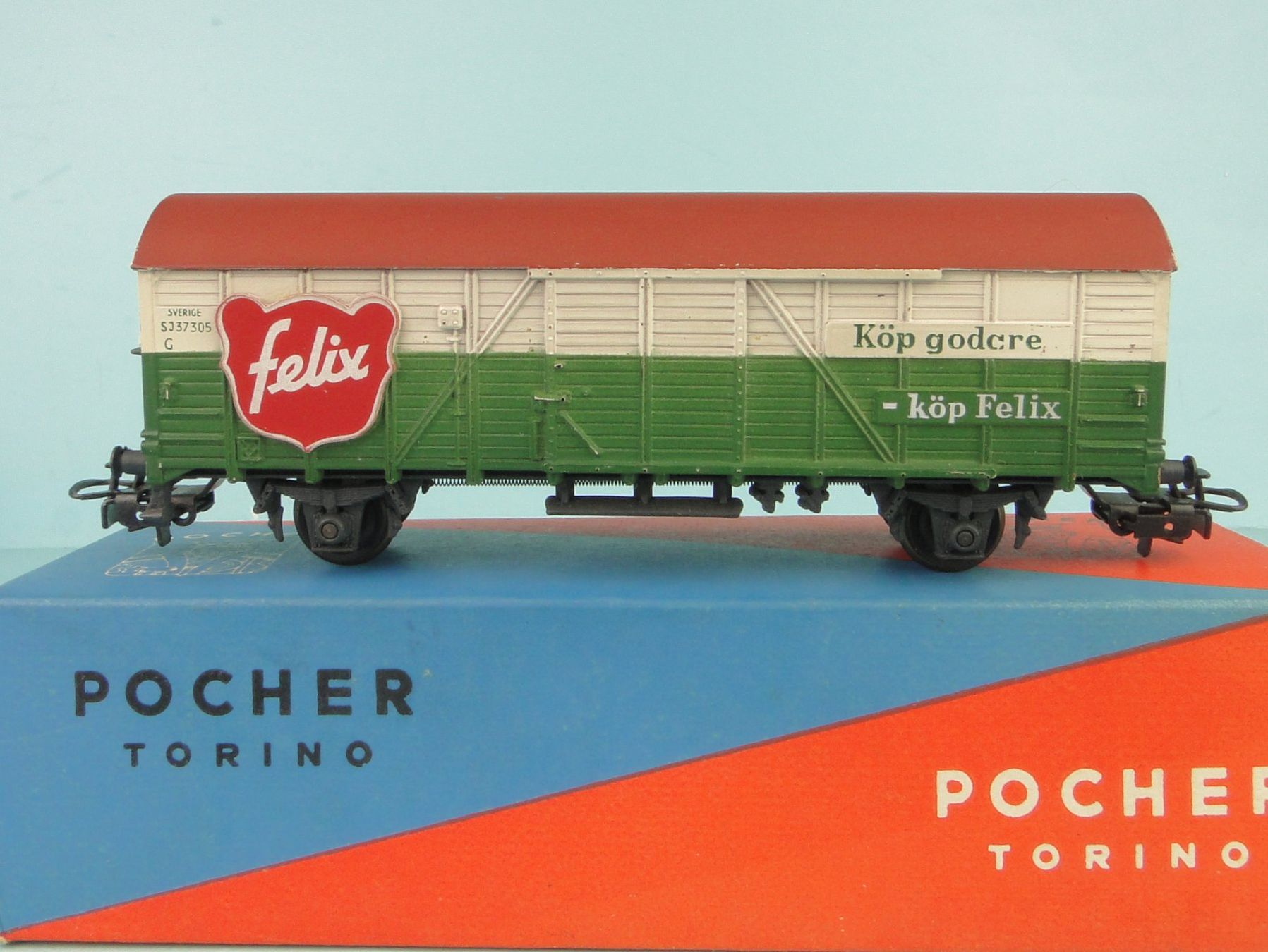 Pocher Modellini di ferrovie: POCHER H0 314 SJ FELIX – Usato da Bülach venduto da cann11 2