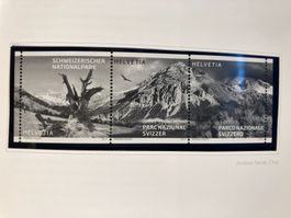 Schweiz 2014 Vignette Schwarzdruck aus Jahressammlung postfr