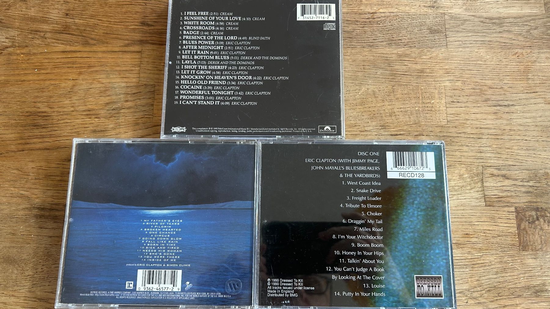 CD: Eric Clapton 3 x CD – Usato da Lugano venduto da bad_2t9b 1
